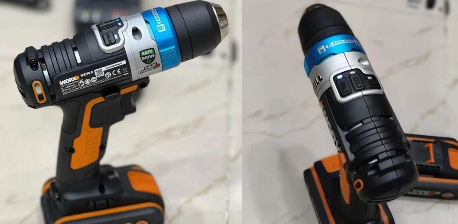 دریل شارژی ورکس 20 ولت تمام اتوماتیک مدل WX178.9