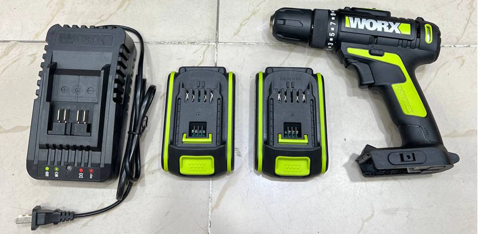 دریل شارژی ورکس 20 ولت مدل WU172