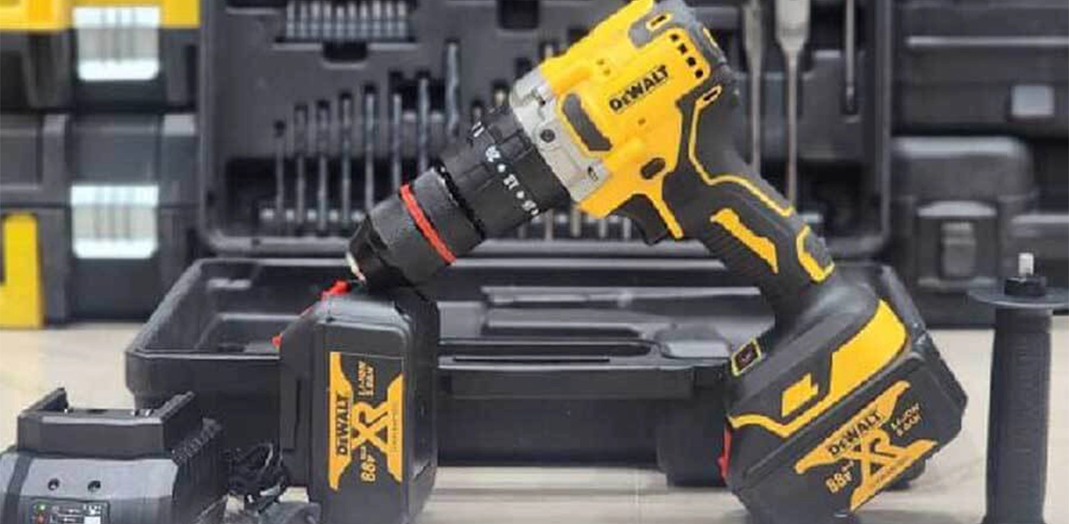 دریل شارژی دیوالت 88 ولت موتور براشلس