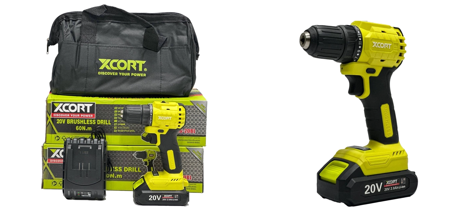 دریل شارژی 20 ولت ایکس کورت مدل XDC06-20BL