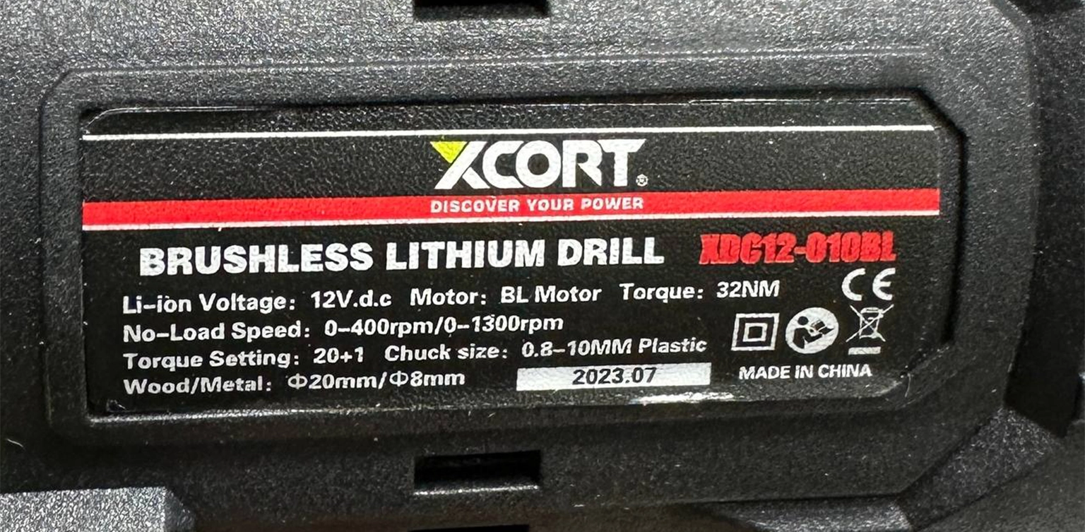 دریل شارژی 12 ولت ایکس کورت مدل XDC12-010-BL