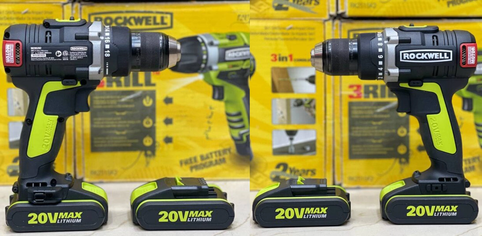 دریل شارژی راکول تمام صنعتی مدل RK2515K2