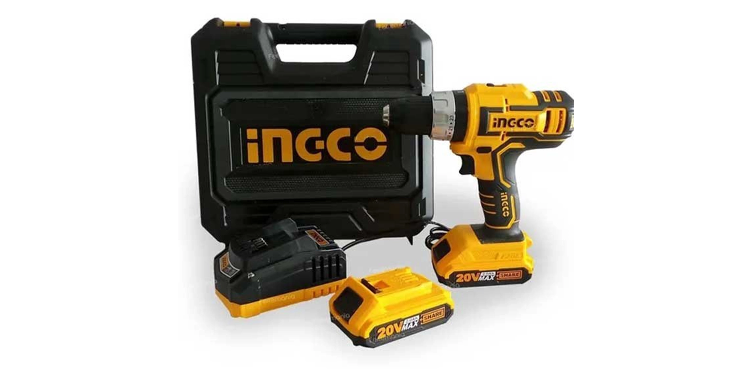 دریل شارژی 20 ولت چکشی اینکو مدل CIDLI20031