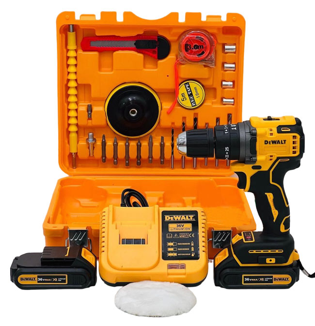 دریل شارژی 36 ولت دیوالت سه نظام فلزی