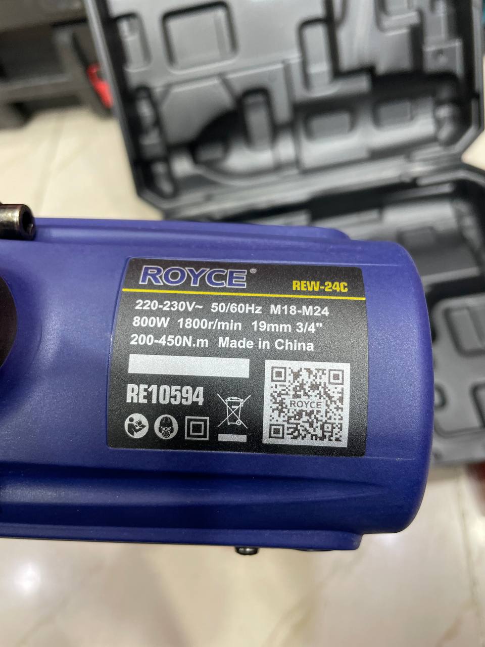 بکس برقی 4-3 اینچ رویس 800 وات مدل Rew-24C