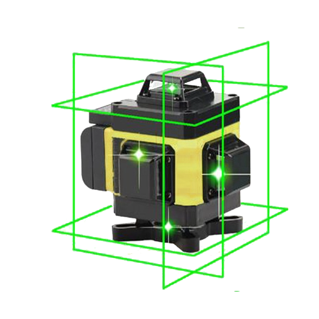 تراز لیزری دیوالت مدل 4 بعدی نور سبز کدDewalt 360- 4D 16 Lines Hard Box