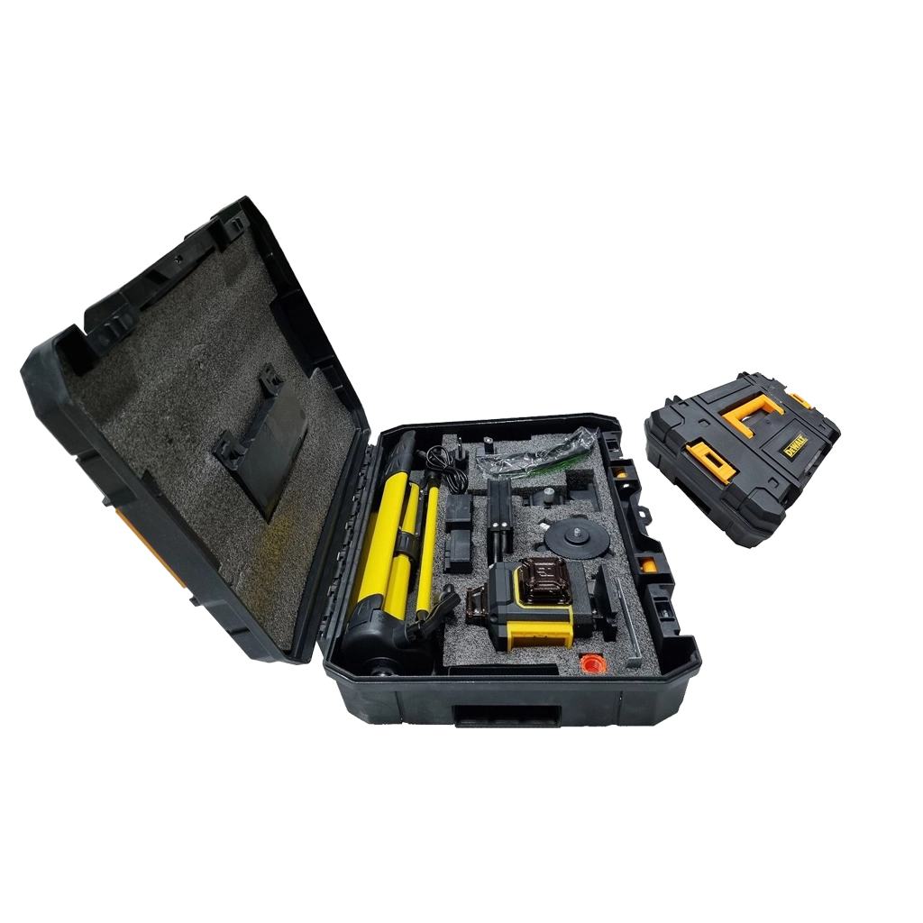 تراز لیزری دیوالت مدل 4 بعدی نور سبز کدDewalt 360- 4D 16 Lines Hard Box